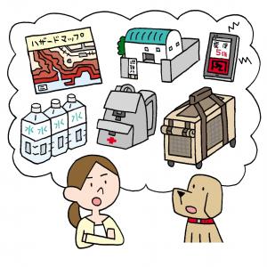 持ち出し品の準備をする