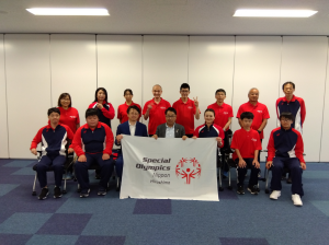 選手団写真