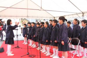 土堂小学校児童「われは海の子」合唱